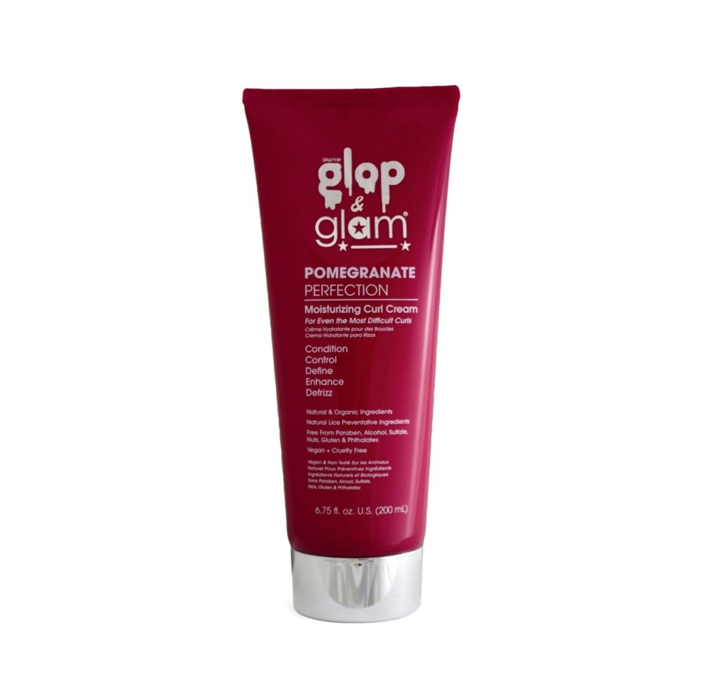 Glop and Glam pomegranate curl cream for sale at Lice Clinics of McKinney.
